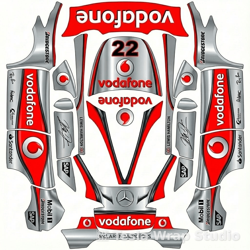 2008年汉密尔顿迈凯轮MP4-23