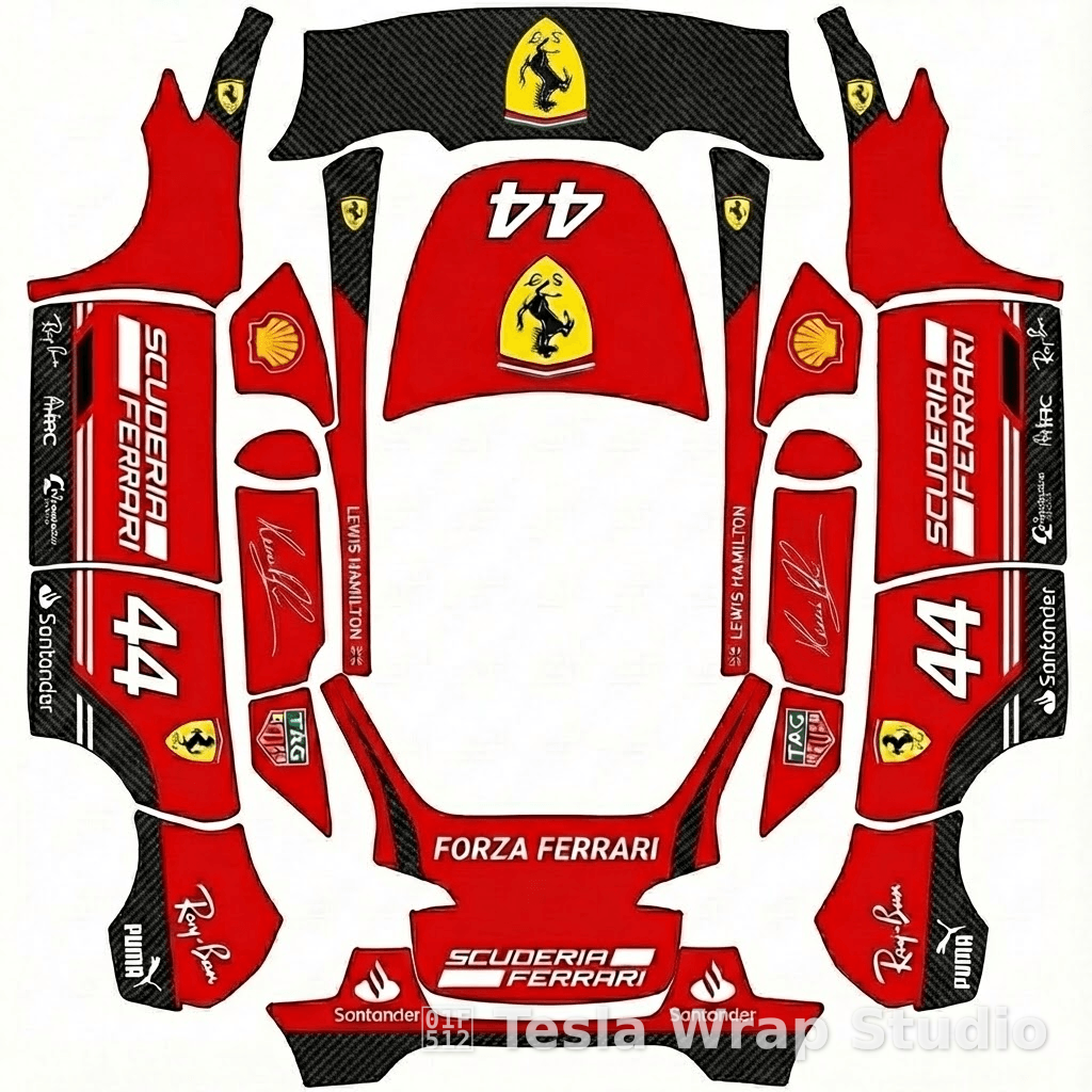 法拉利汉密尔顿44