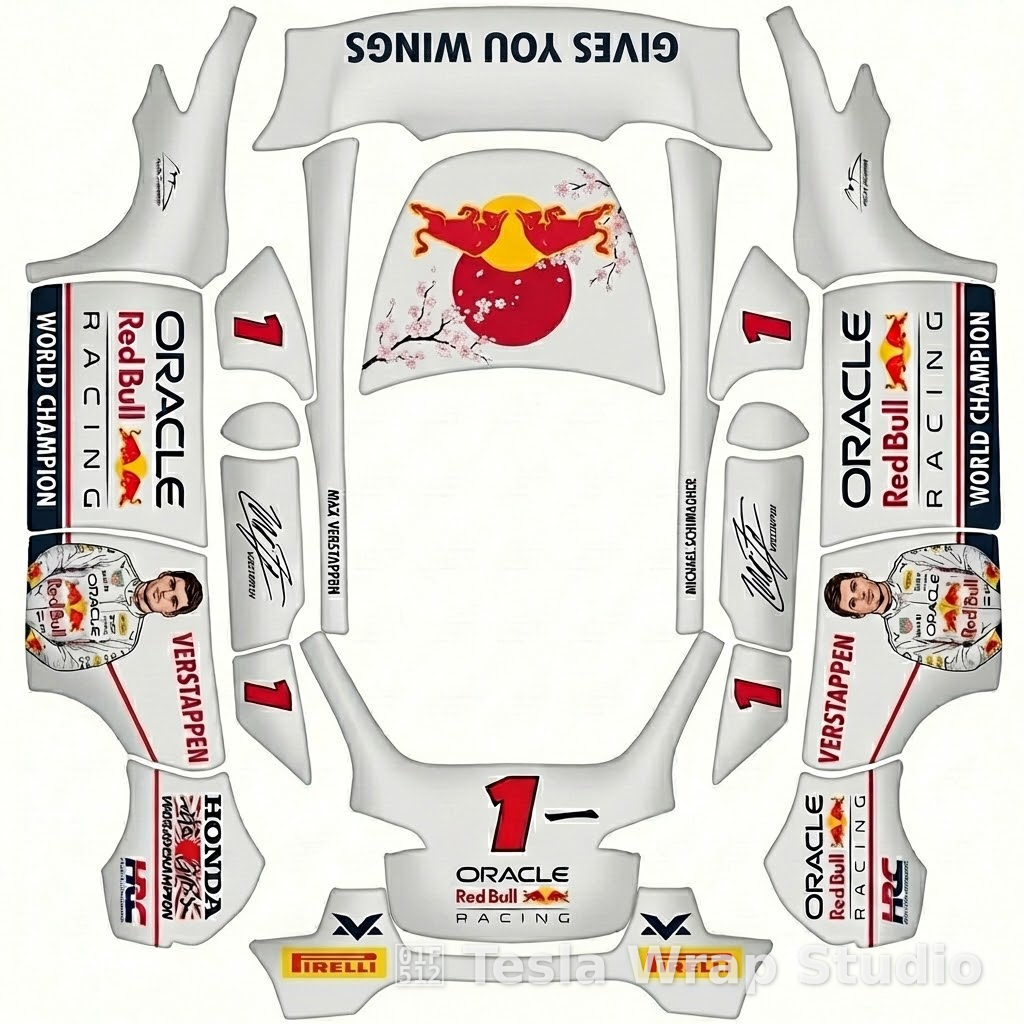 白牛维斯塔潘限定版