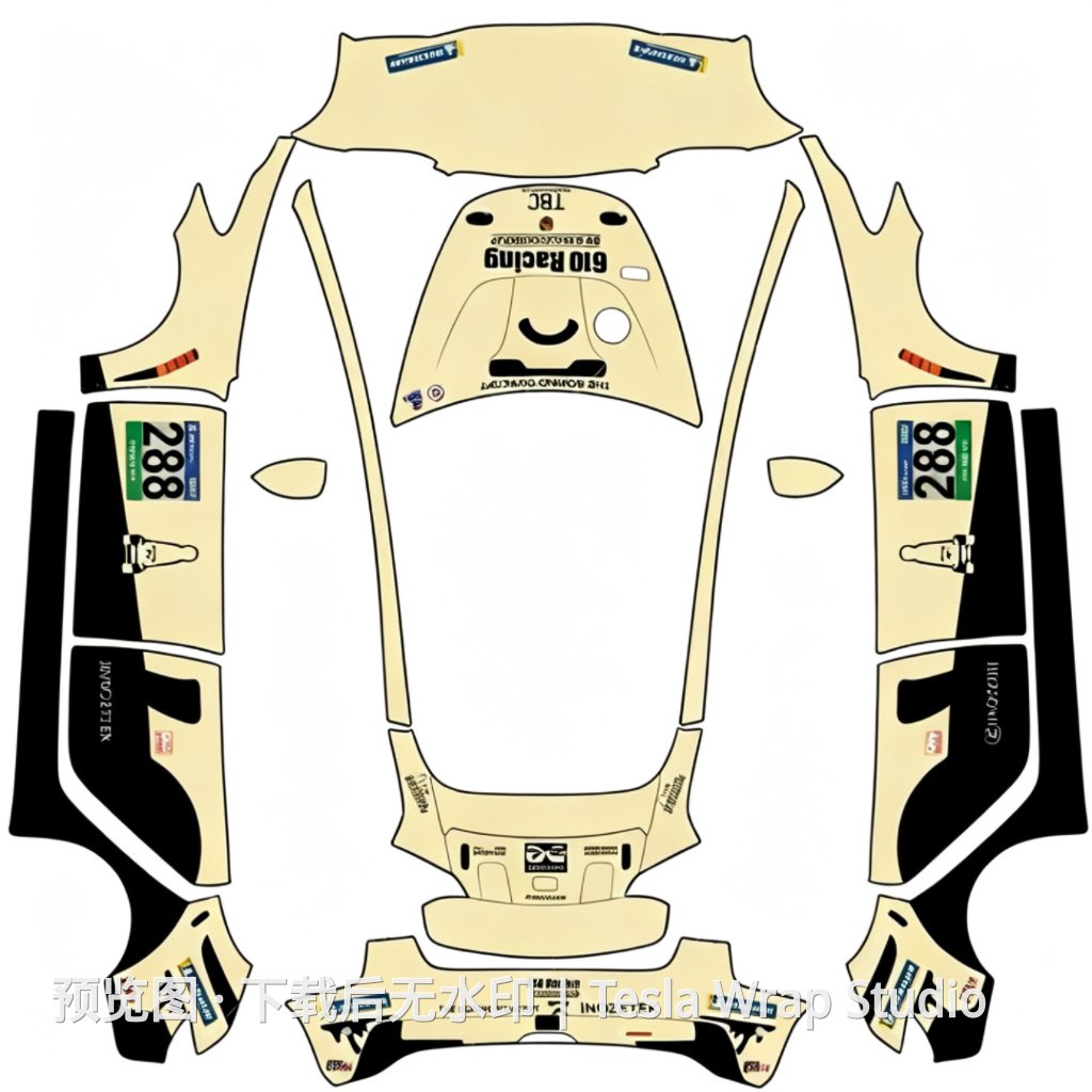 288 Porsche 911 GT3Cup