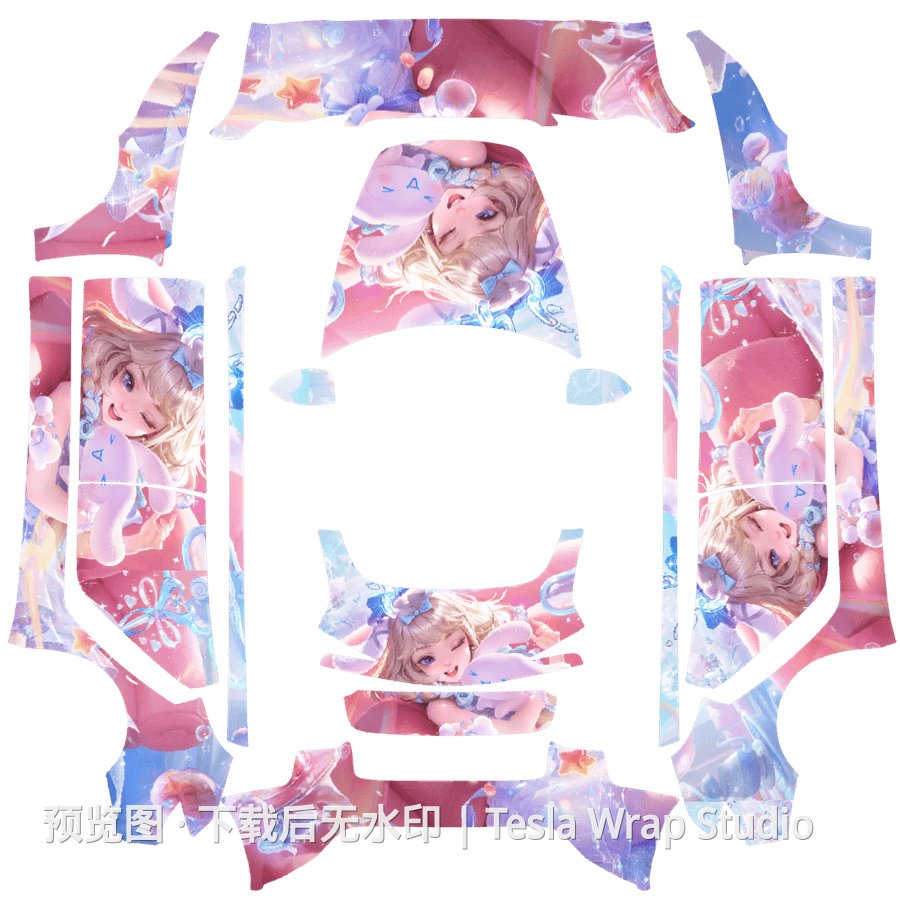 瑶 - 大耳狗之梦 - Model 3 (2024+) Standard & Premium