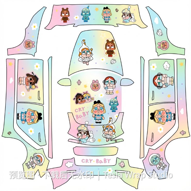 CRY BABY 主题外观